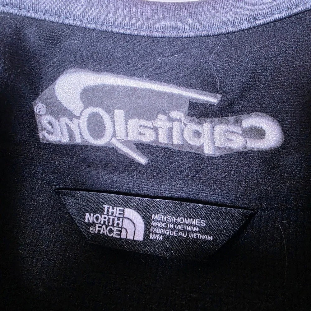 The North Face WindWall Capital One Mens M Grey Full Zip Corporate Vest